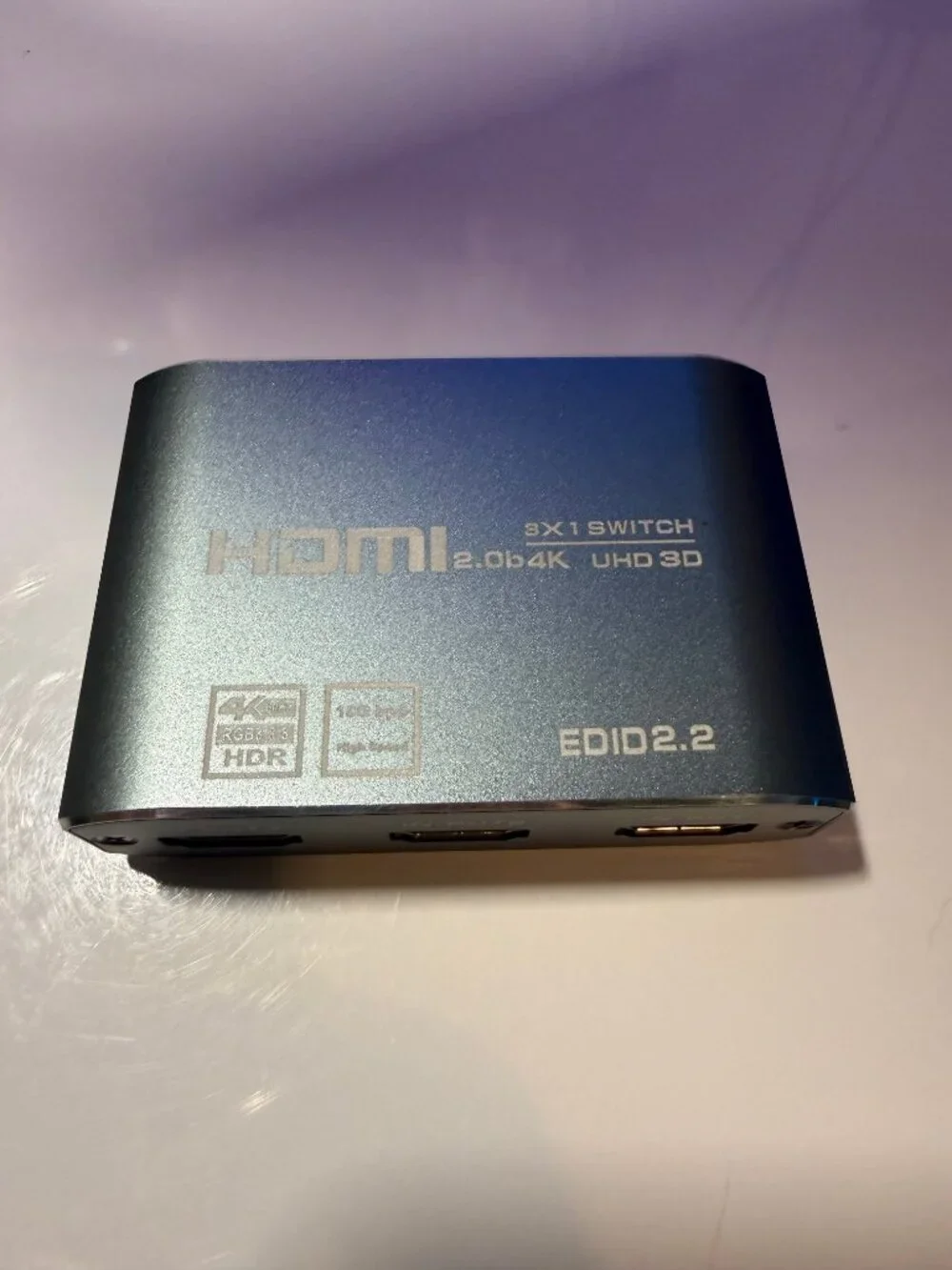 avedio links HDMI Switch 3 in 1 Out 4K@60Hz Aluminum Alloy